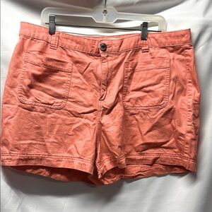 Style & Co. Coral Shorts Casual Cotton Blend